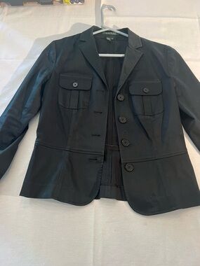 Lauren Ralph Lauren Women’s Black Tailored Women's Blazer Size M